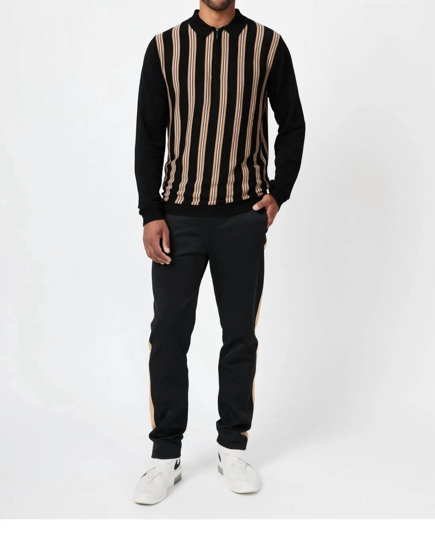 4Funkyflavours - Tigerbastard Long Sleeve Knit Polo