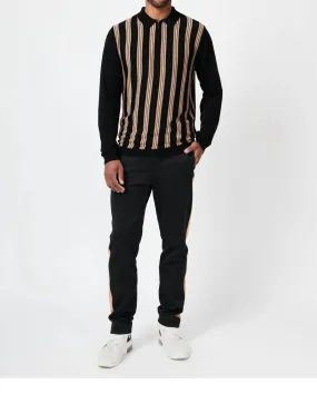 4Funkyflavours - Tigerbastard Long Sleeve Knit Polo