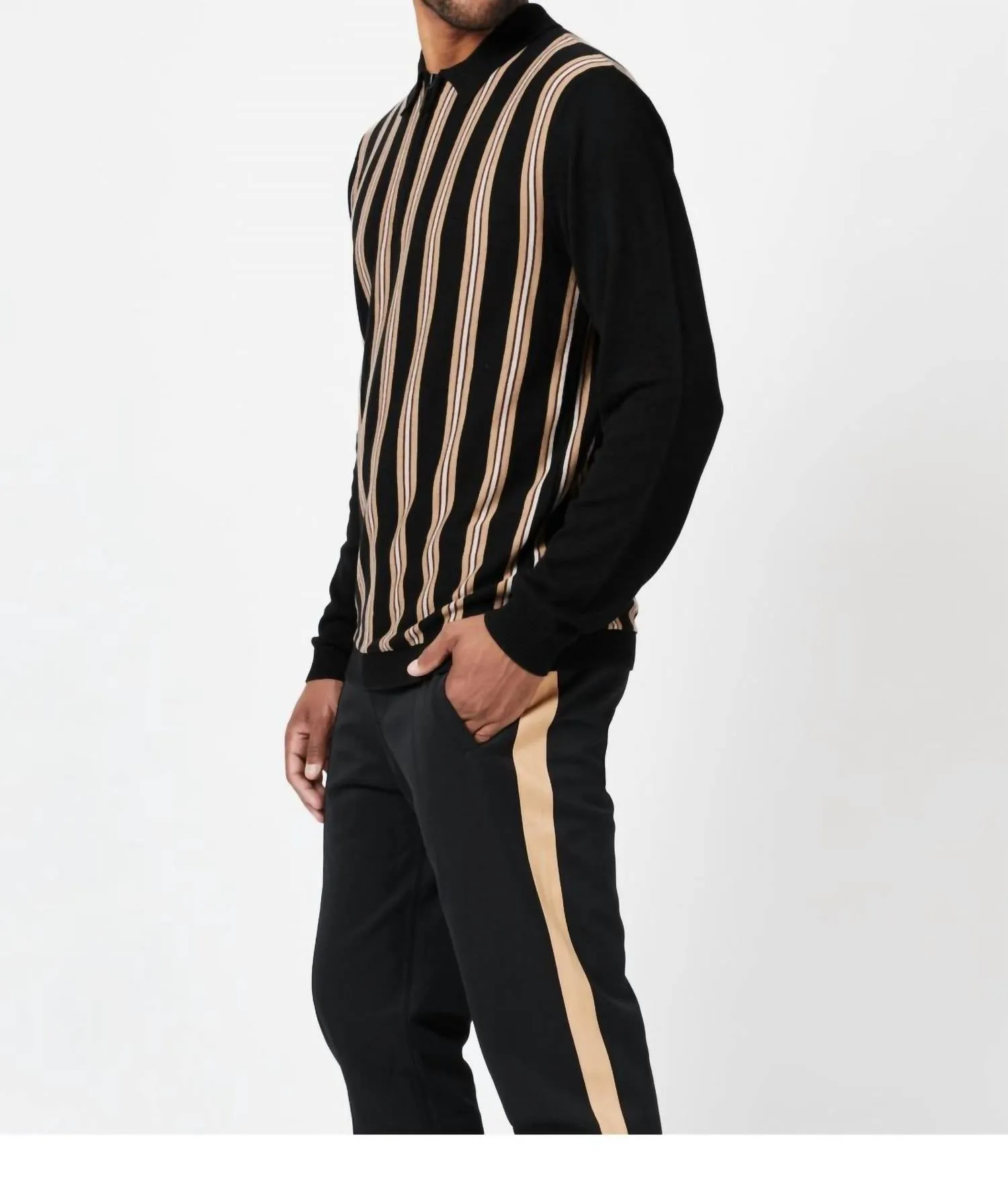 4Funkyflavours - Tigerbastard Long Sleeve Knit Polo