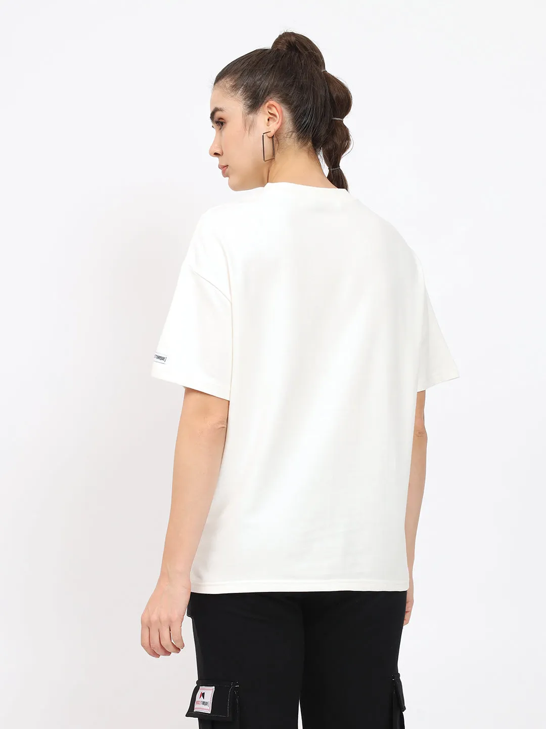 Basic OverSize Drop Shoulder T-shirt - Blue