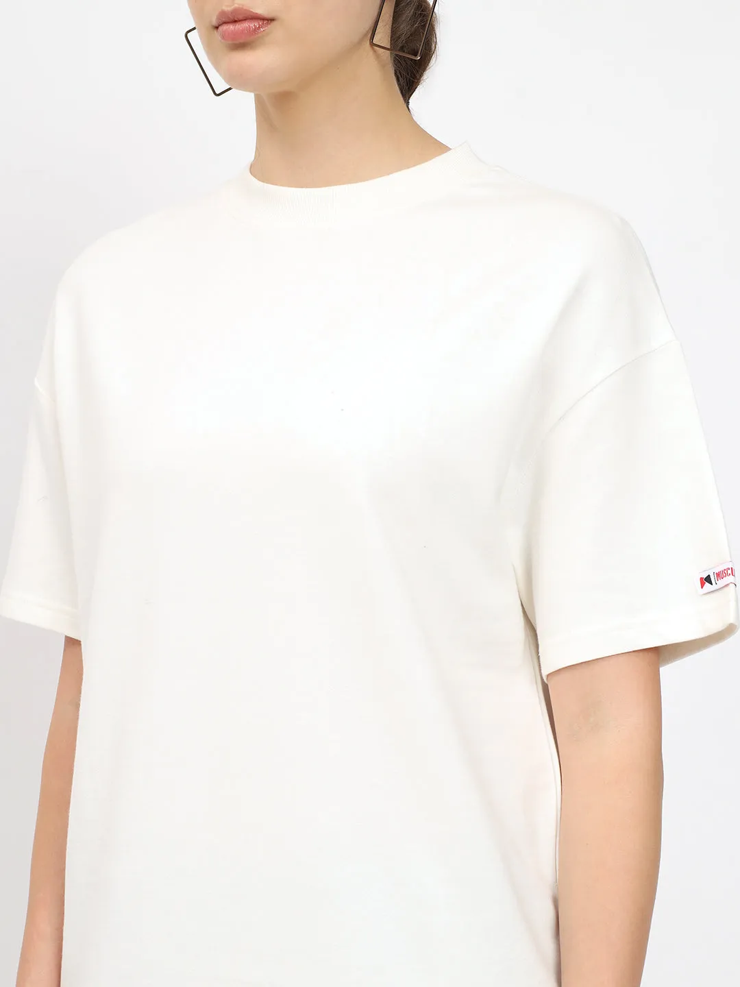Basic OverSize Drop Shoulder T-shirt - Blue