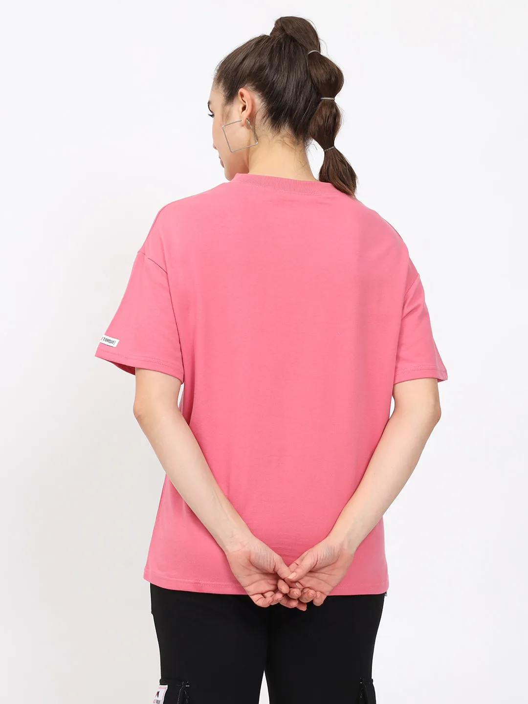 Basic OverSize Drop Shoulder T-shirt - Blue