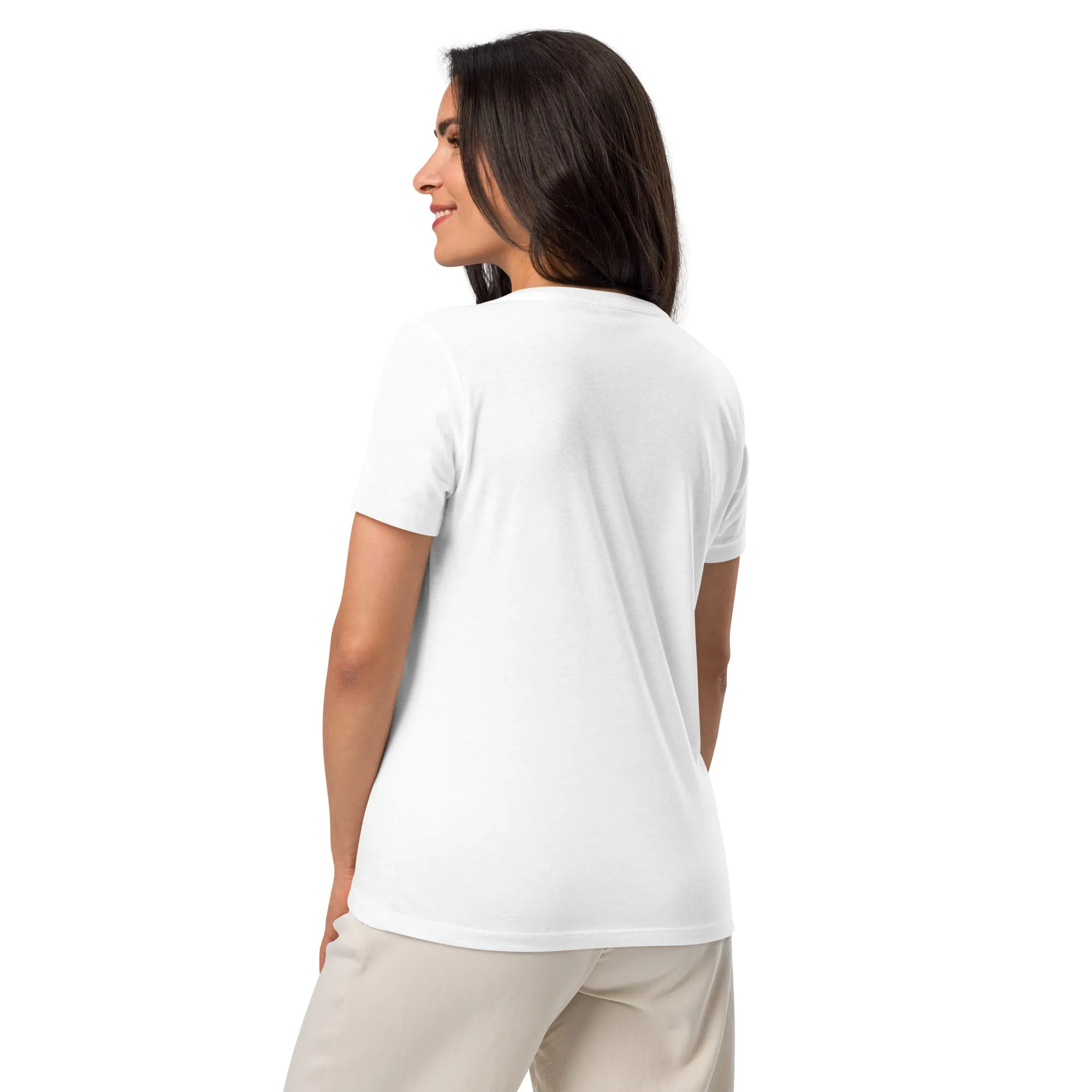 Do Not Conform/Be Transformed- Women’s relaxed V-neck t-shirt