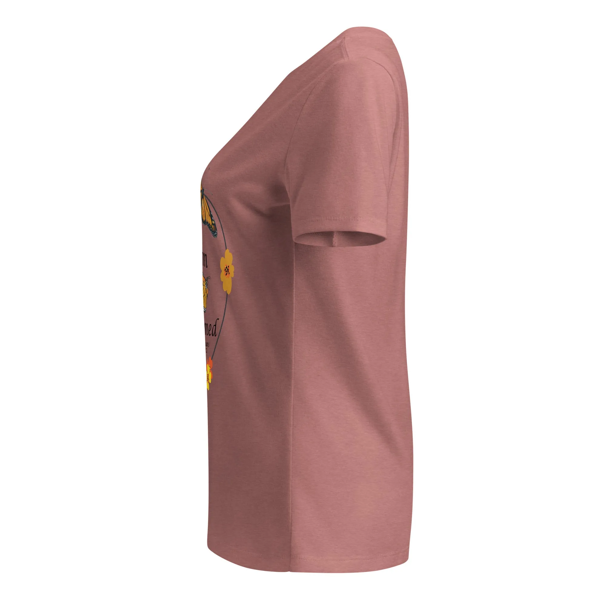 Do Not Conform/Be Transformed- Women’s relaxed V-neck t-shirt
