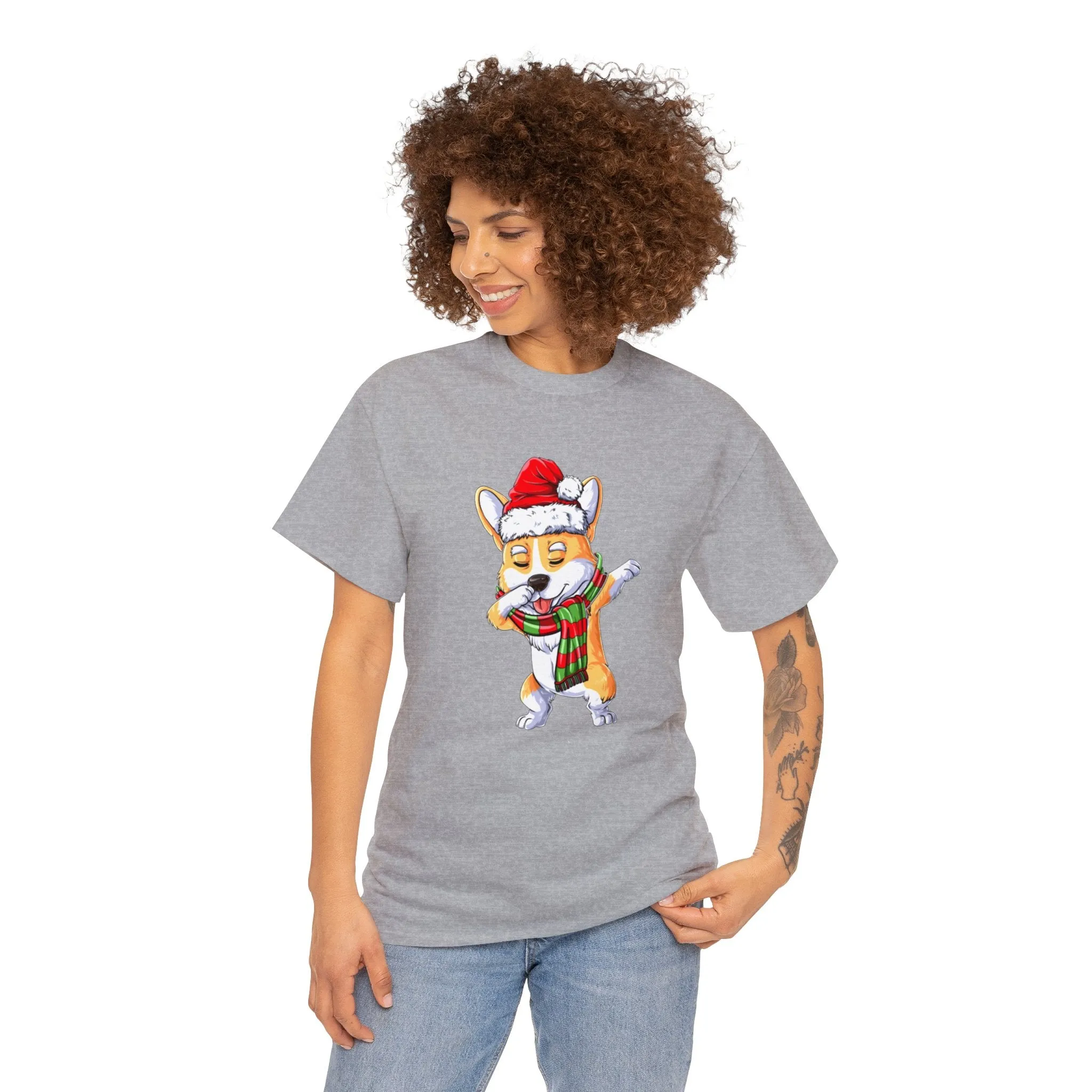 Doggie Dance Christmas Cotton Tee