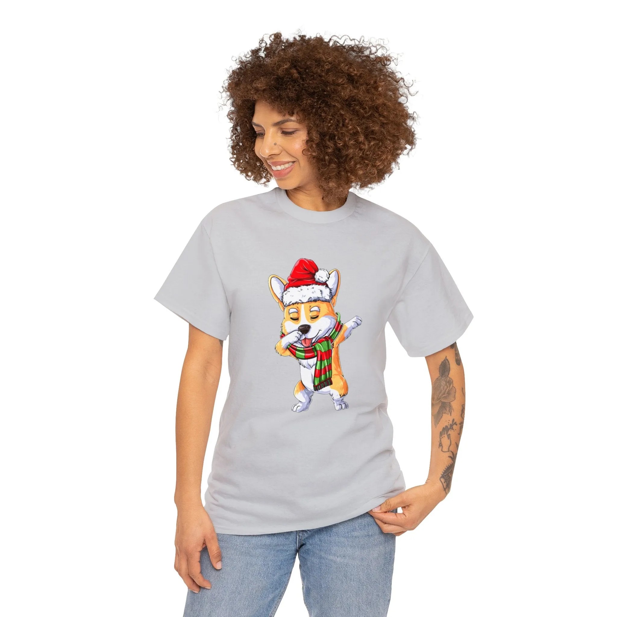 Doggie Dance Christmas Cotton Tee