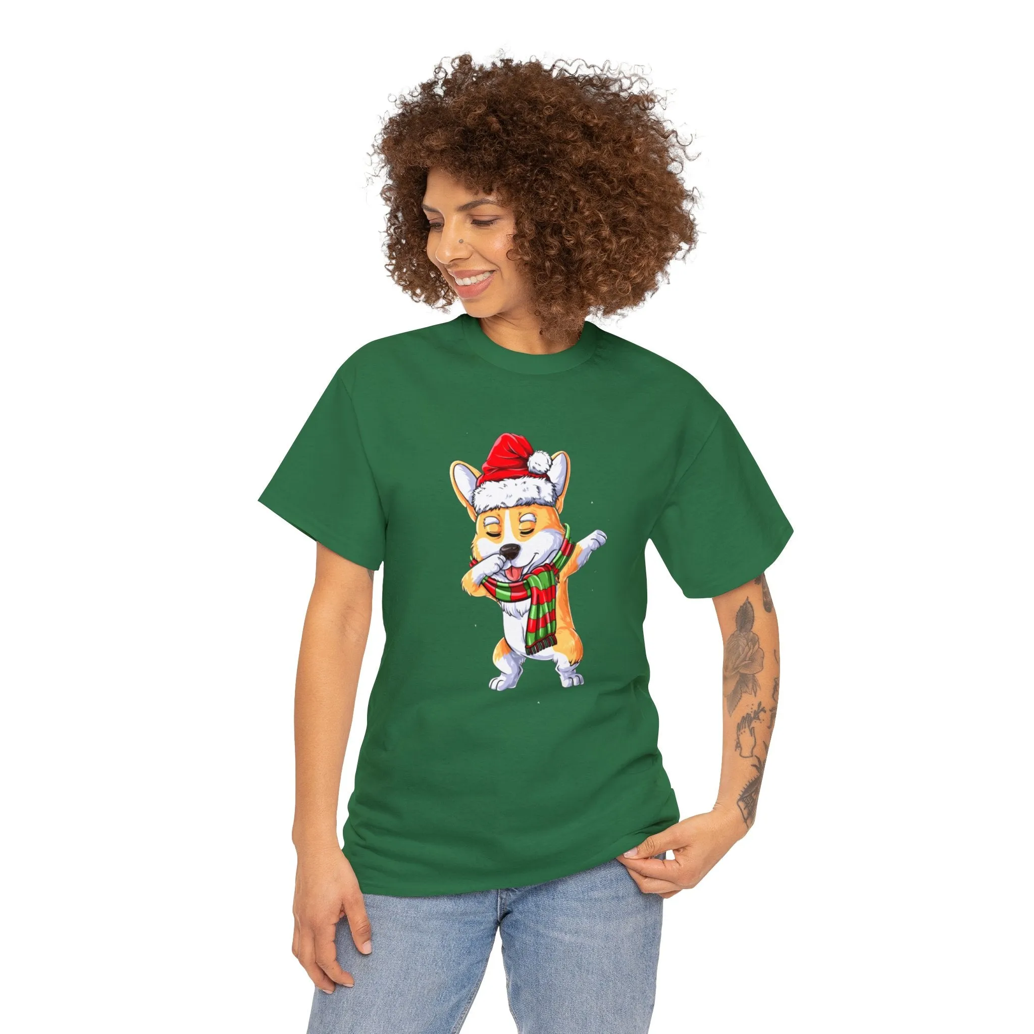 Doggie Dance Christmas Cotton Tee