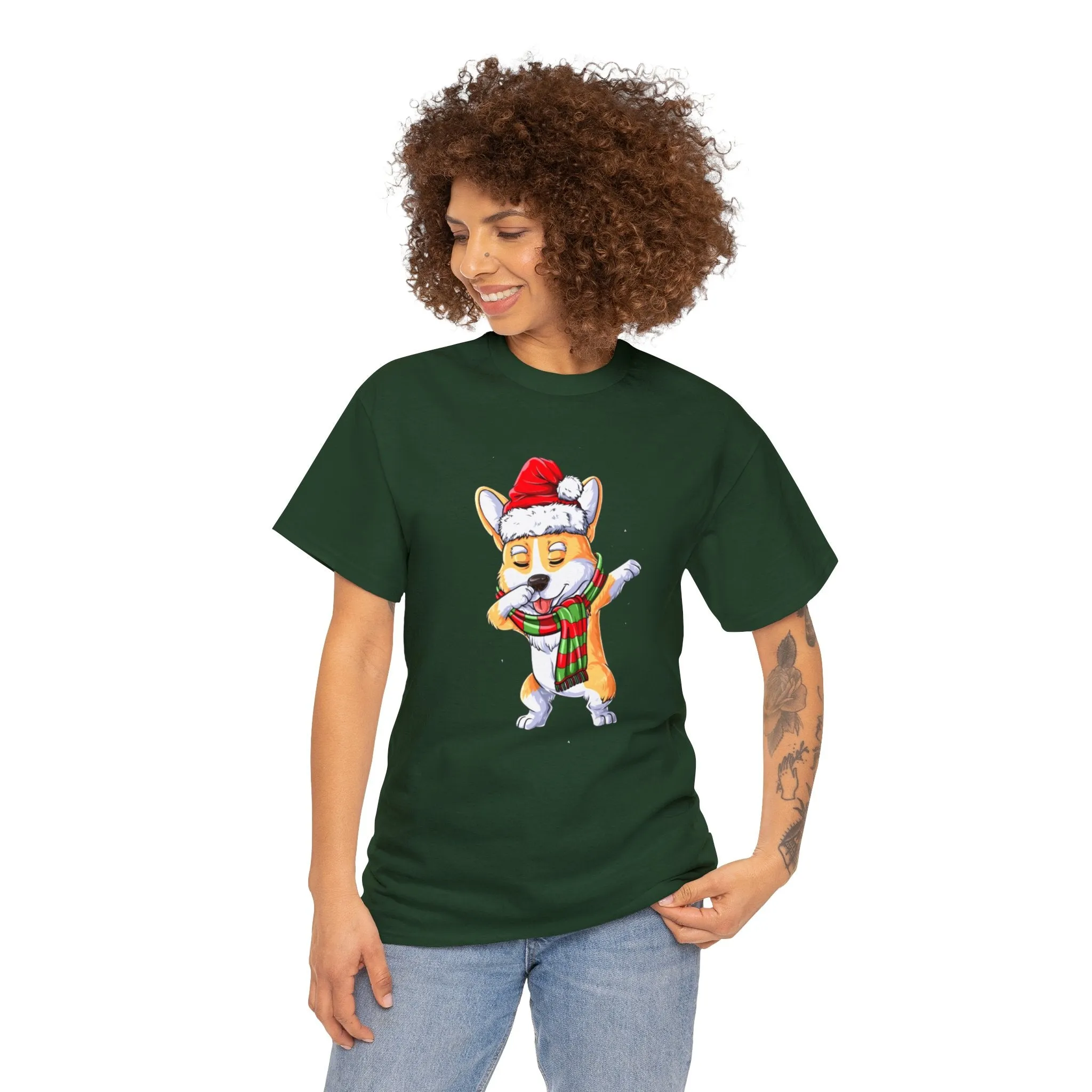 Doggie Dance Christmas Cotton Tee