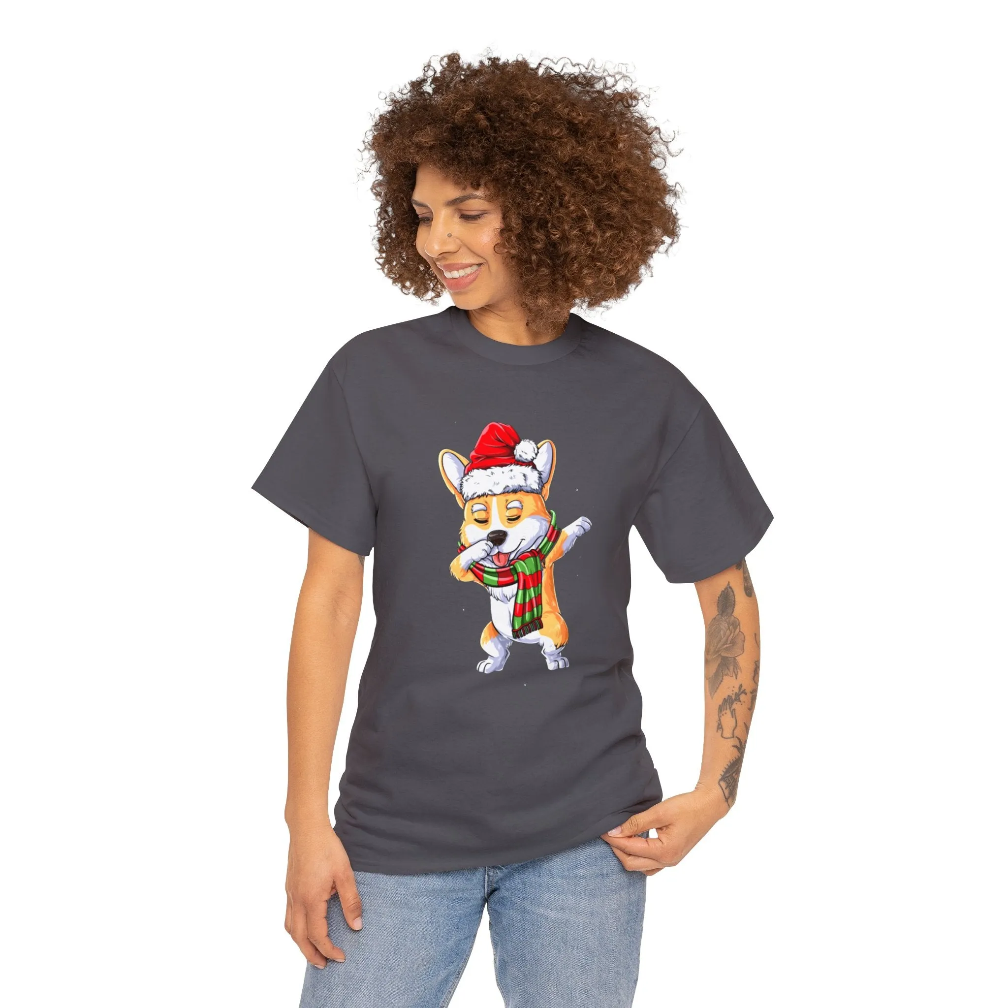 Doggie Dance Christmas Cotton Tee
