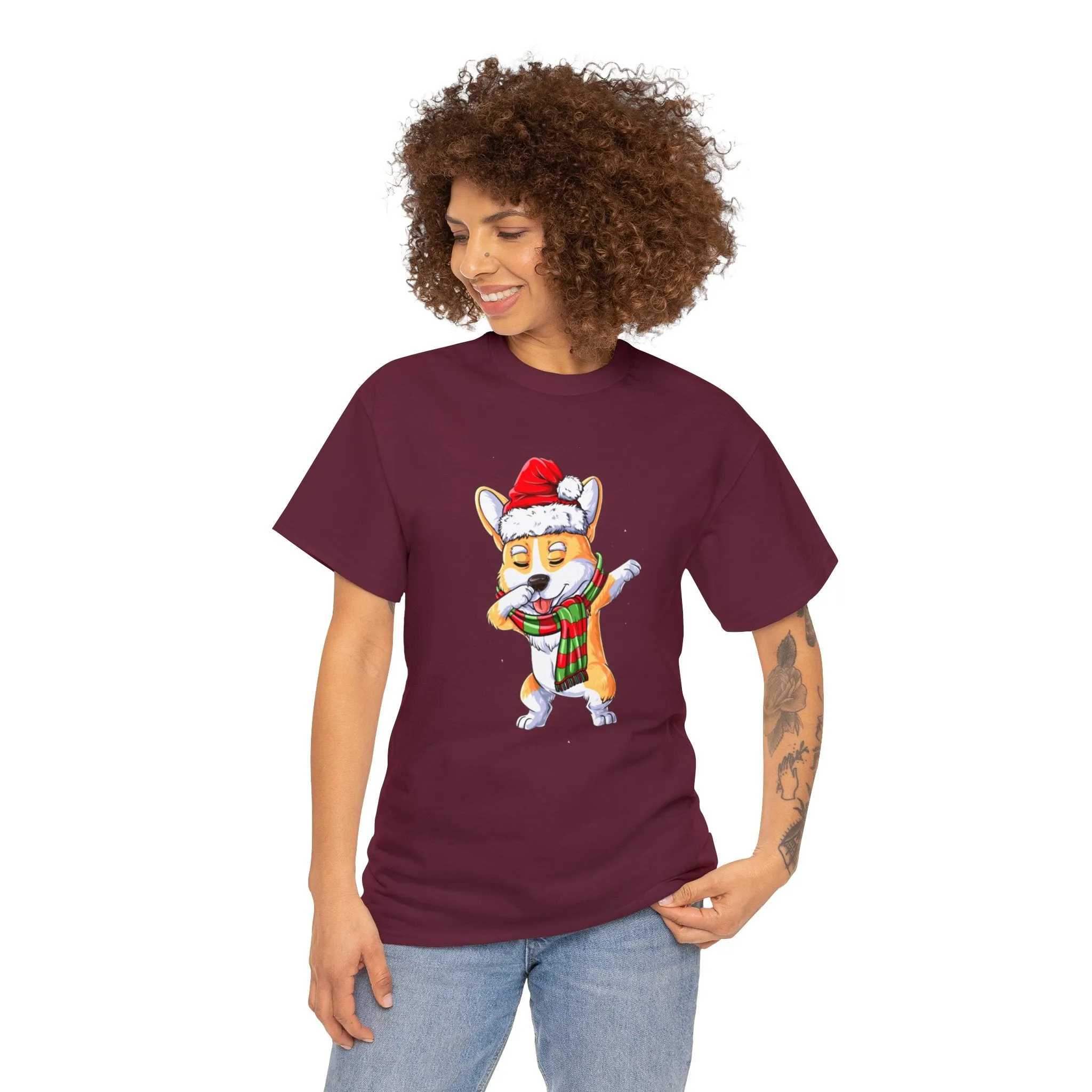 Doggie Dance Christmas Cotton Tee
