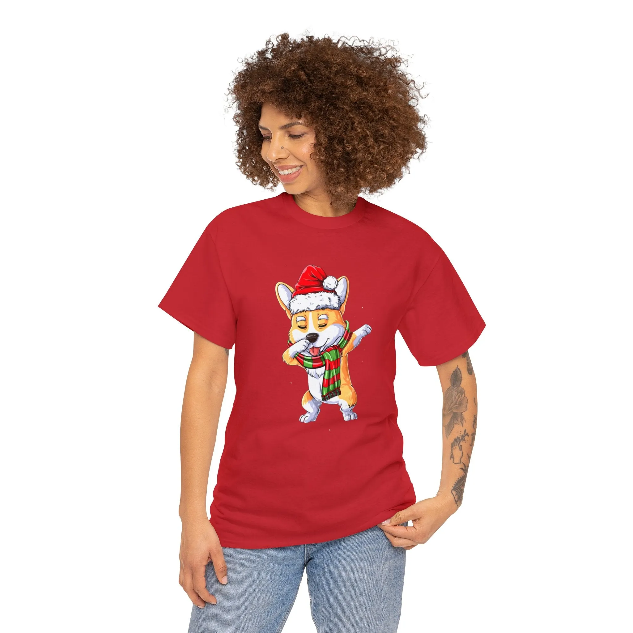 Doggie Dance Christmas Cotton Tee