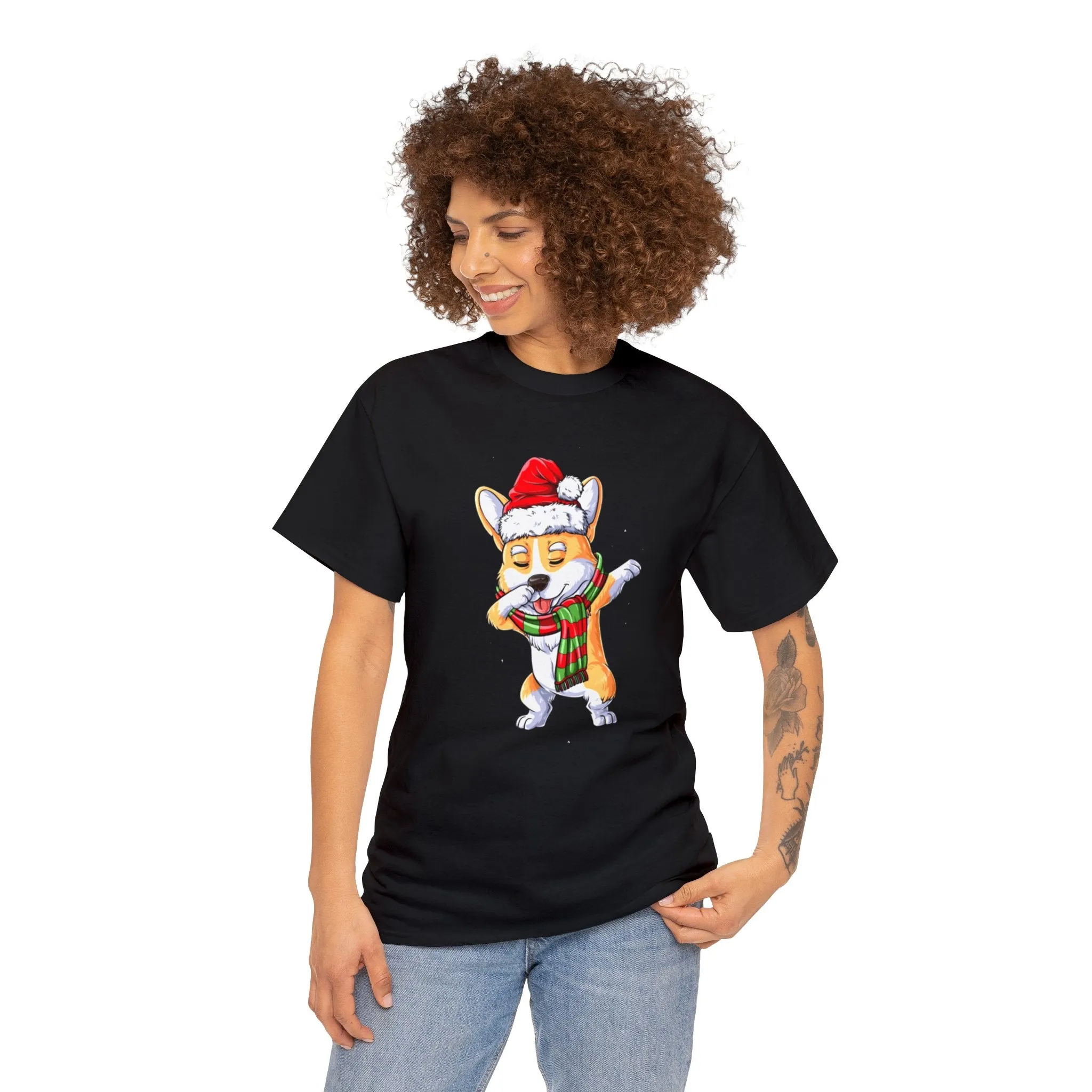 Doggie Dance Christmas Cotton Tee