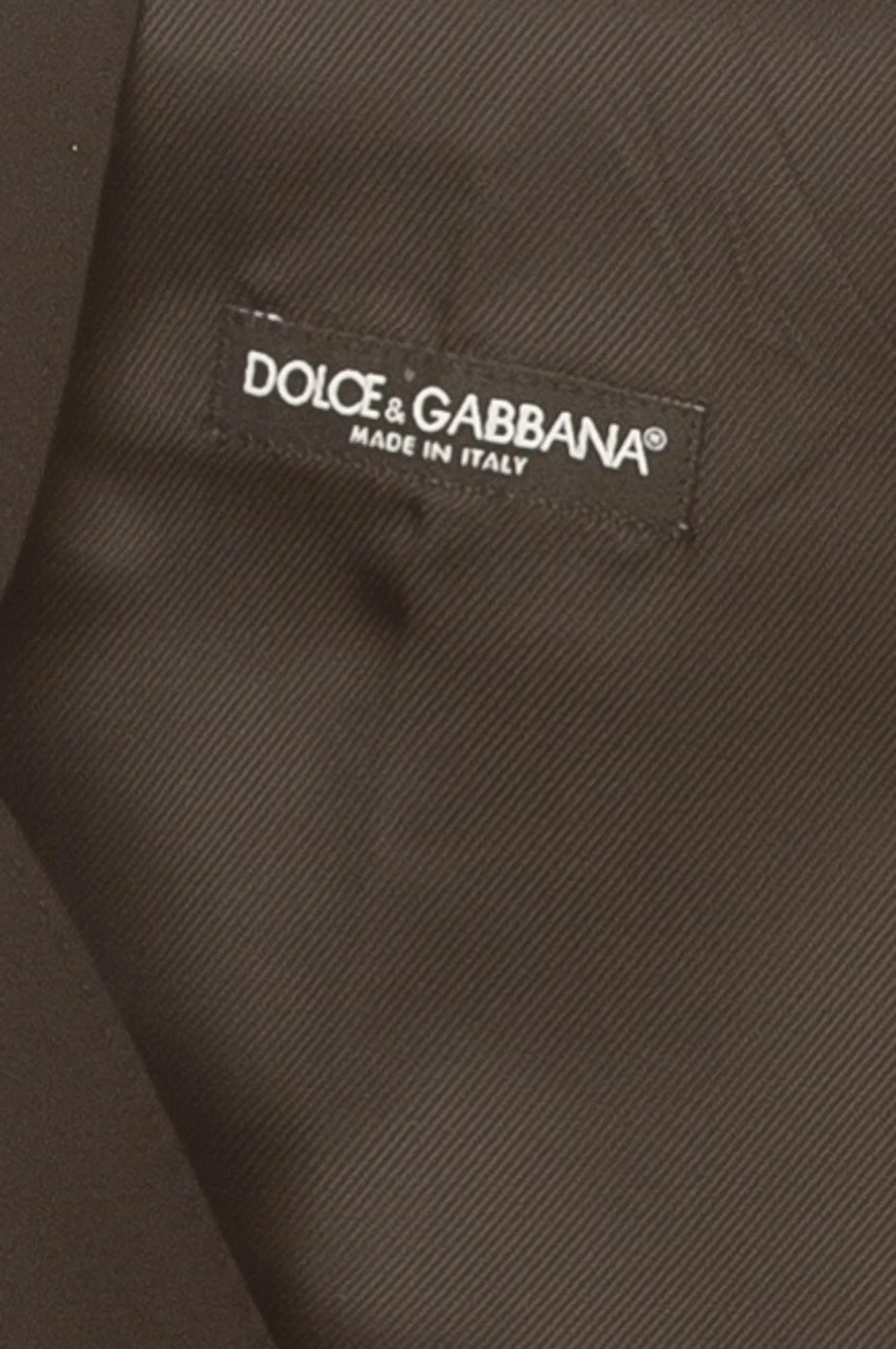 Dolce & Gabbana - Black Wool Button Up Vest - IT 48