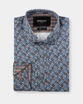 Floral Print Dress Shirt