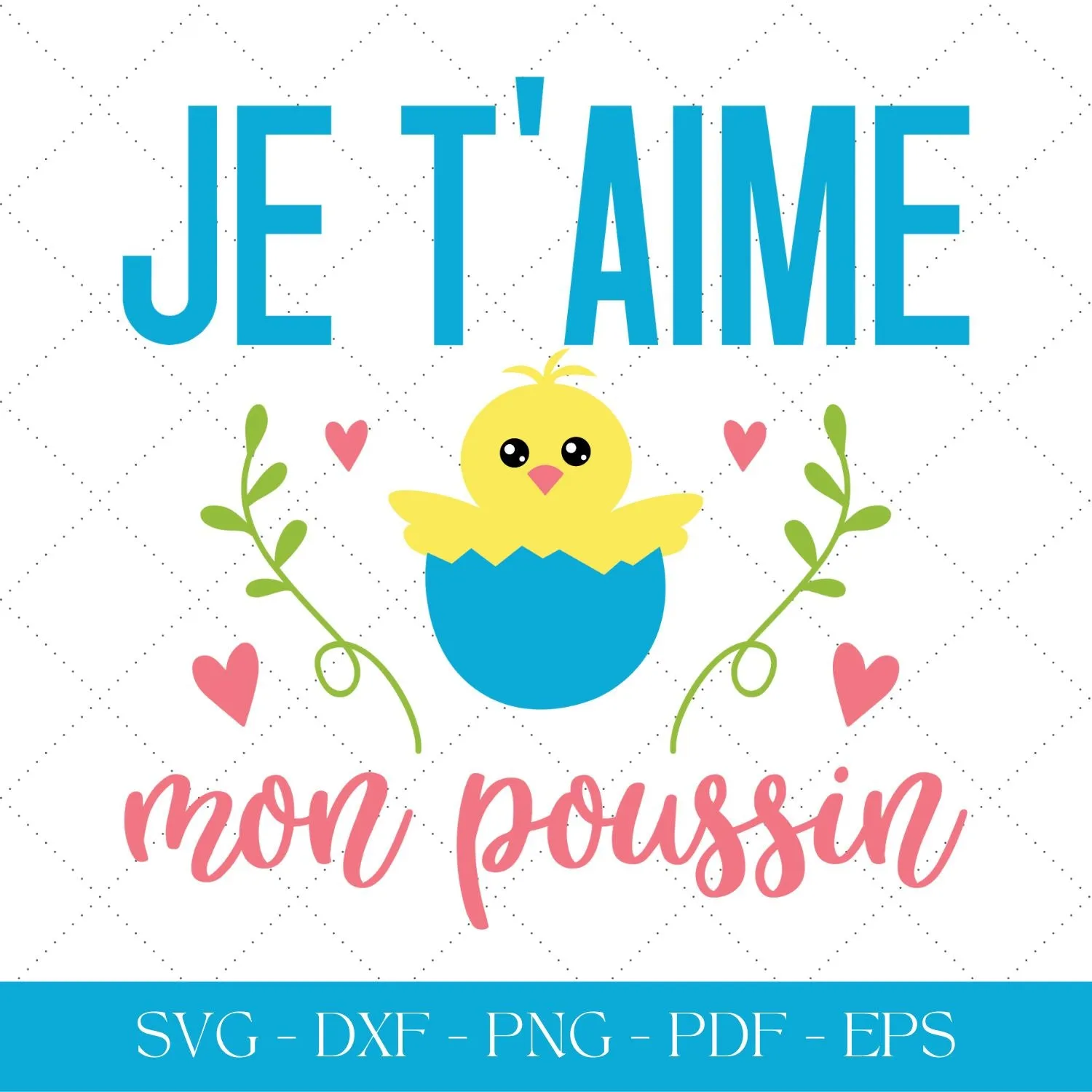 French Easter SVG Bundle