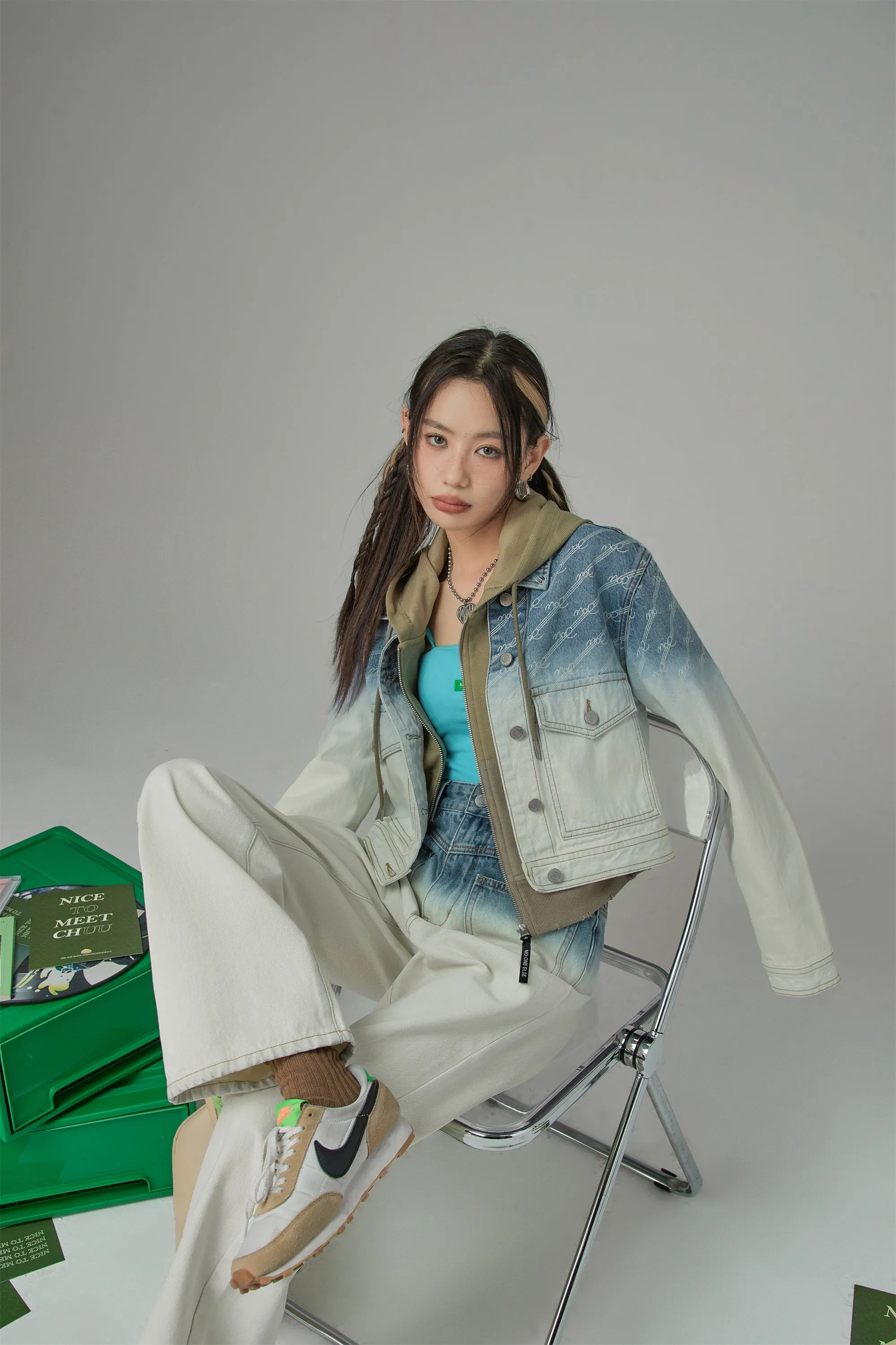 Just Anywhere Away With You Denim Jacket