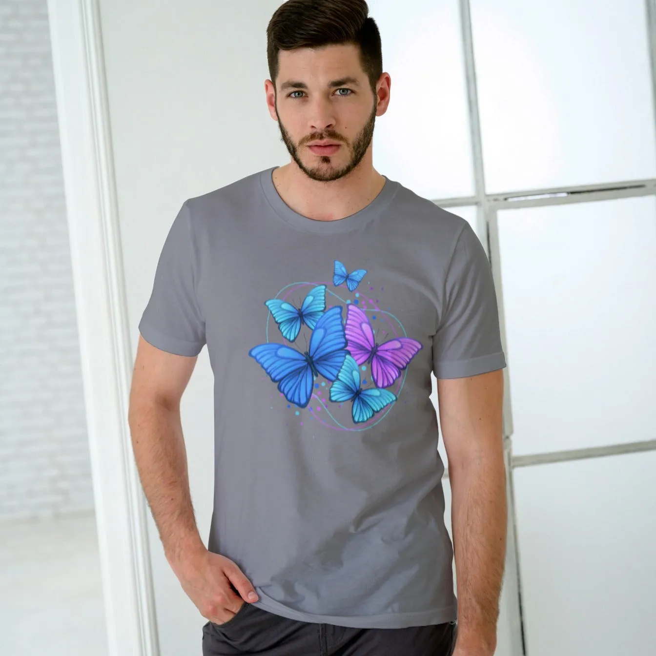 Men Cotton  T-Shirt TTF-023