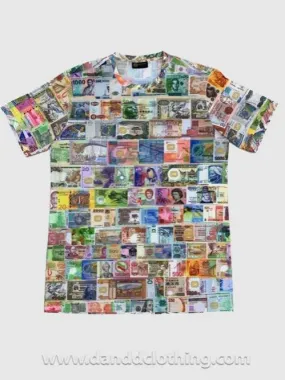 Men T-Shirt D&D Money Print