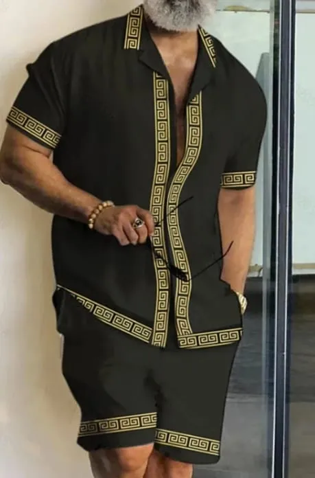 Men's 2 Piece Casual Tracksuits Set   S649200