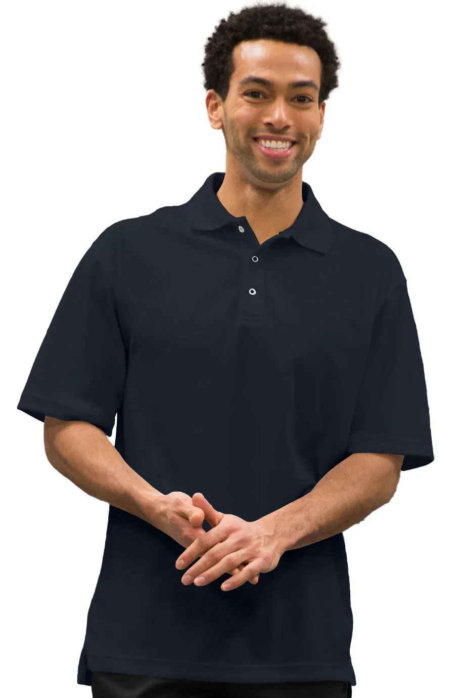 Mesh Polo with Snap Front for men and women