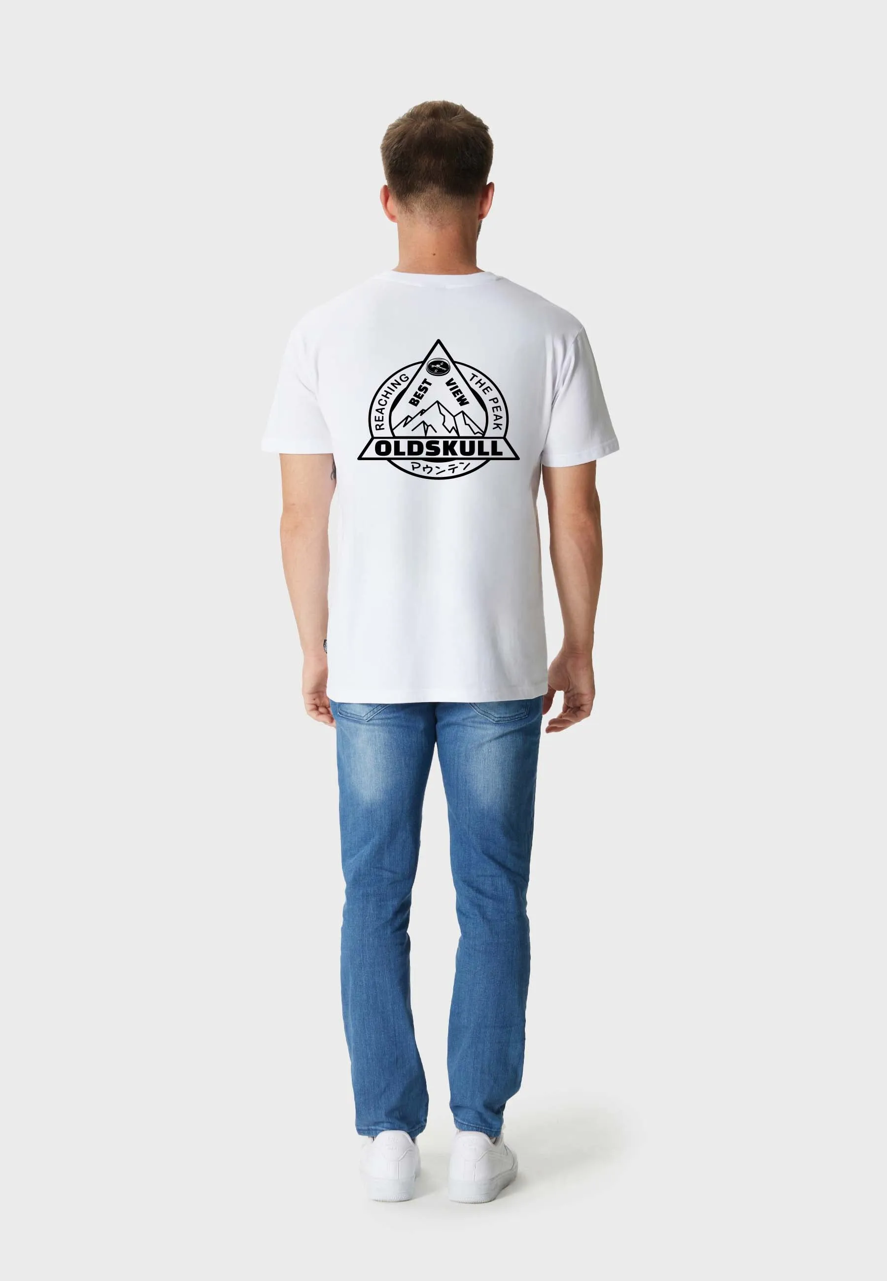 Monte Caldo Backprint T-Shirt White