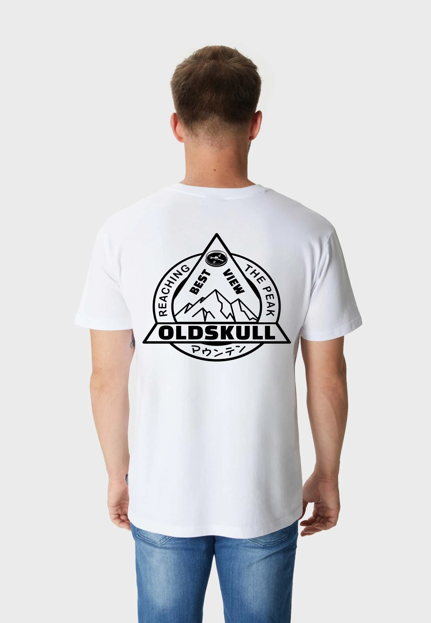 Monte Caldo Backprint T-Shirt White