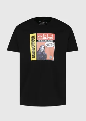 NEIGHBORHOOD: TABLOID TEE [BLACK]
