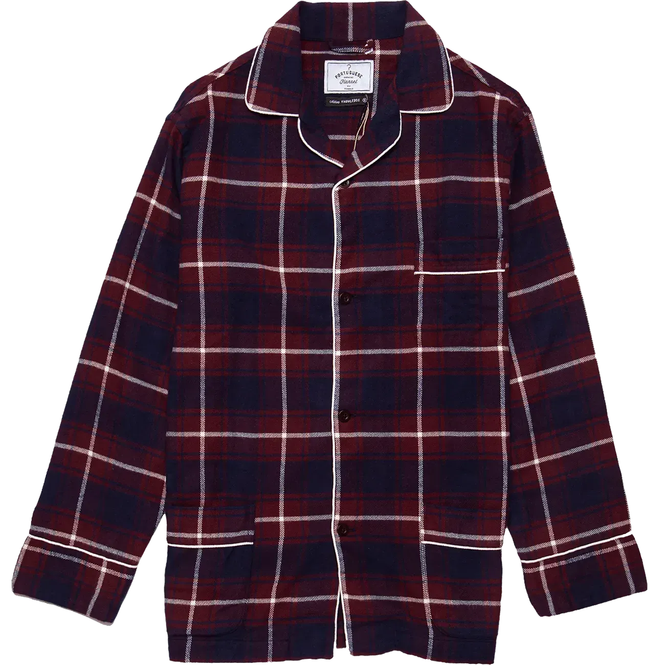 Pajama Flannel Shirt - Check