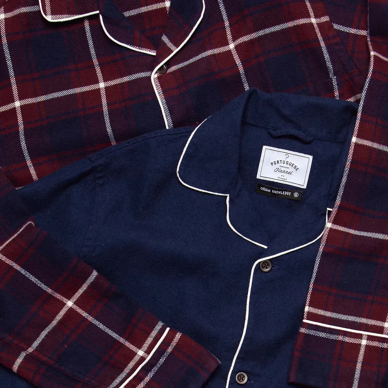 Pajama Flannel Shirt - Check