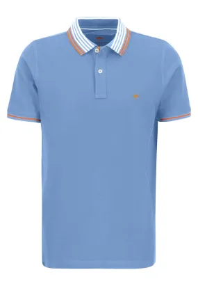 Polo Shirt | Stripe Collar