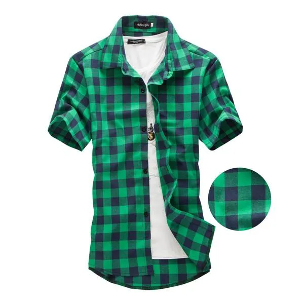 Red & Black Plaid Checkered Shirt