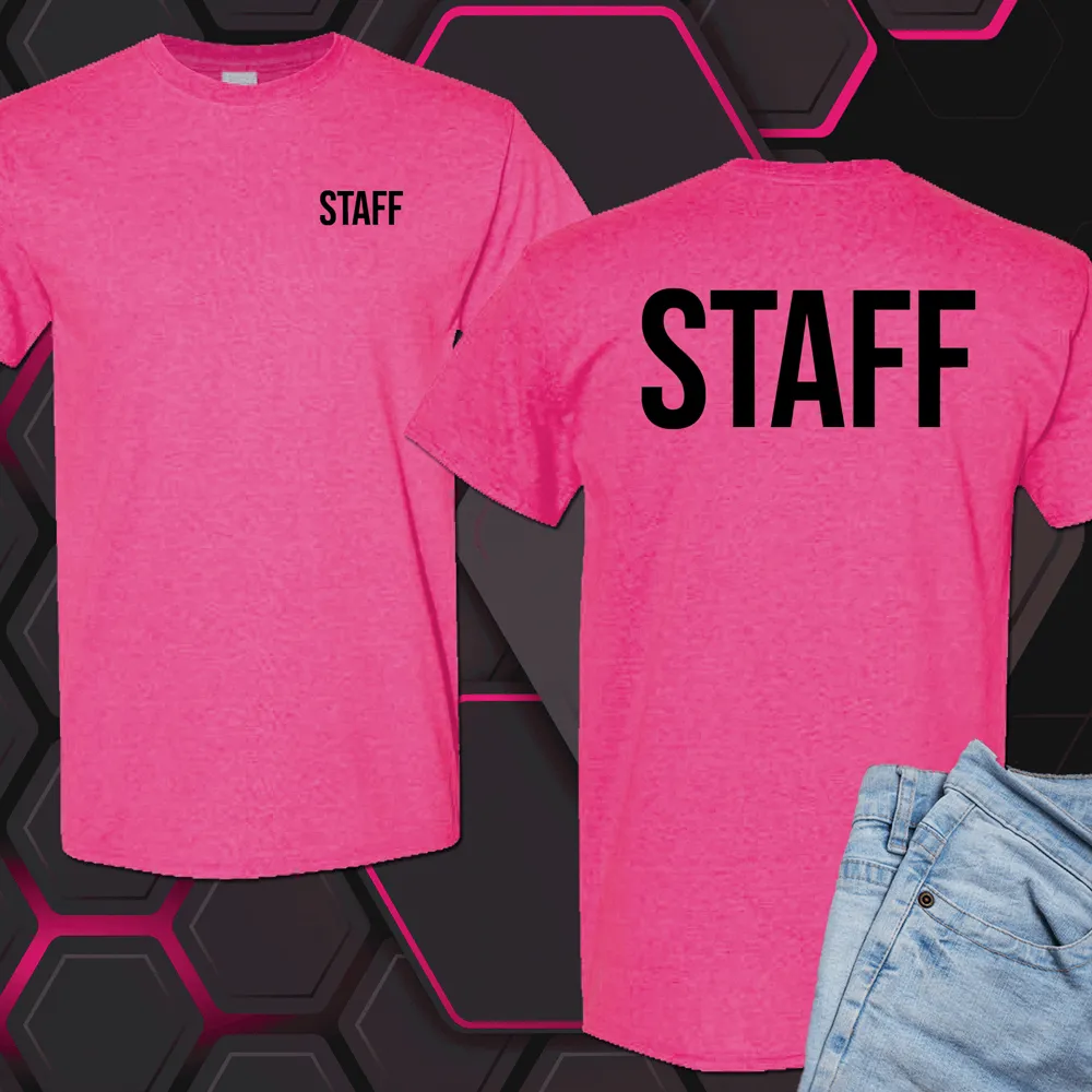 Safety Color Staff Shirts, Staff T Shirts