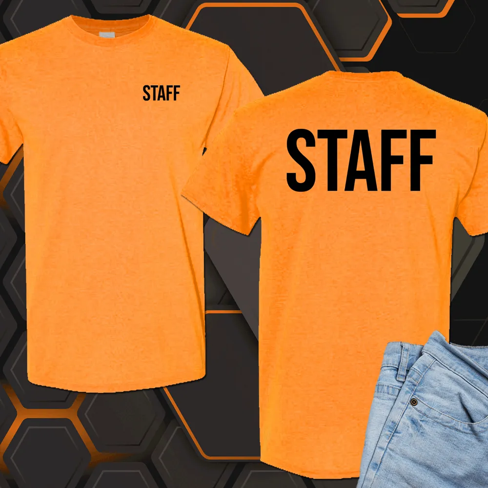 Safety Color Staff Shirts, Staff T Shirts