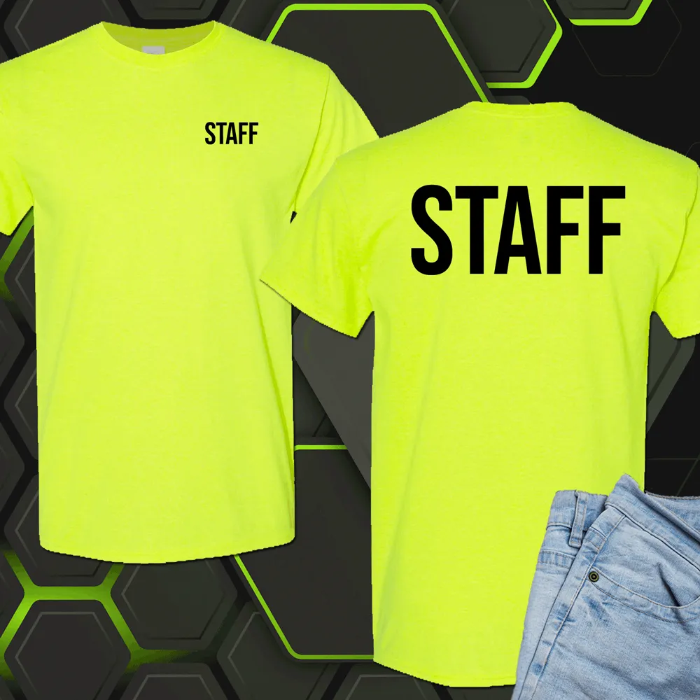 Safety Color Staff Shirts, Staff T Shirts