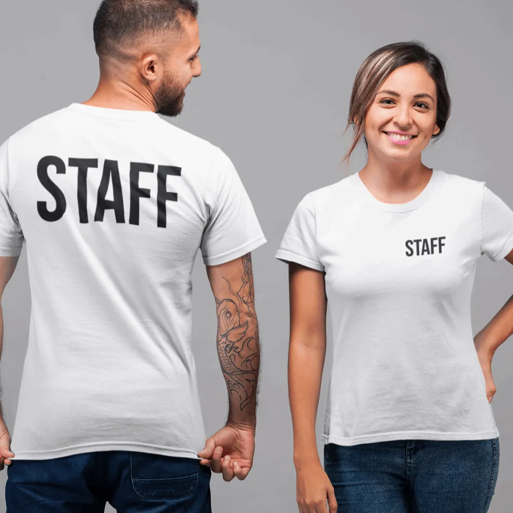 Safety Color Staff Shirts, Staff T Shirts
