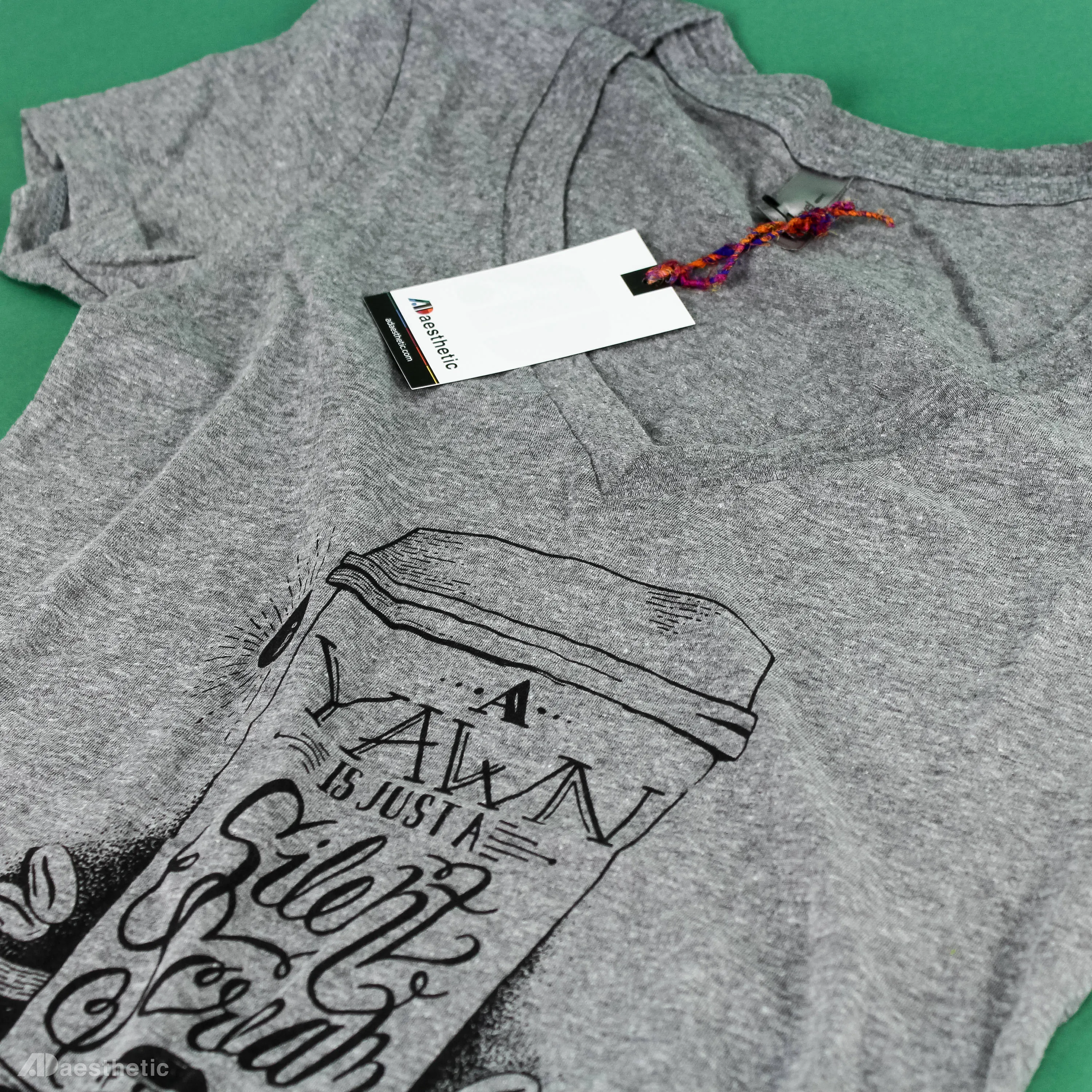 Scream for Coffee V-neck T-shirt