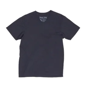 Solid State Clothing T-Shirt V-Neck (Jet Black)
