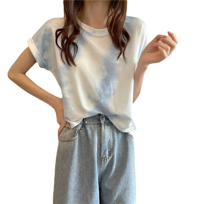 Sweet Tie Dye Loose T-shirts