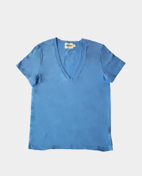 The V-Neck Tee in Cornflower