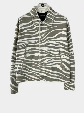Zebra Denim Jacket