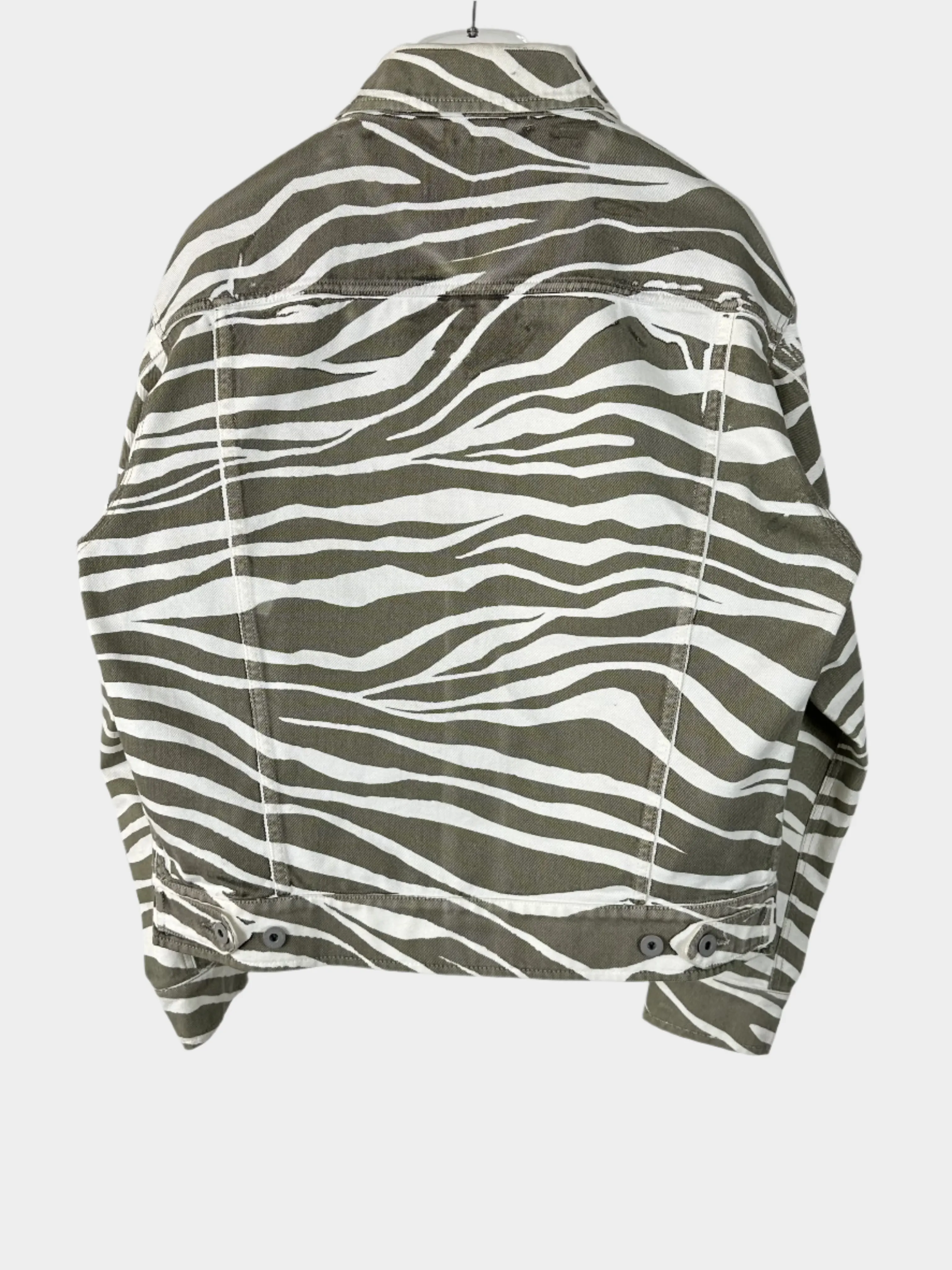 Zebra Denim Jacket