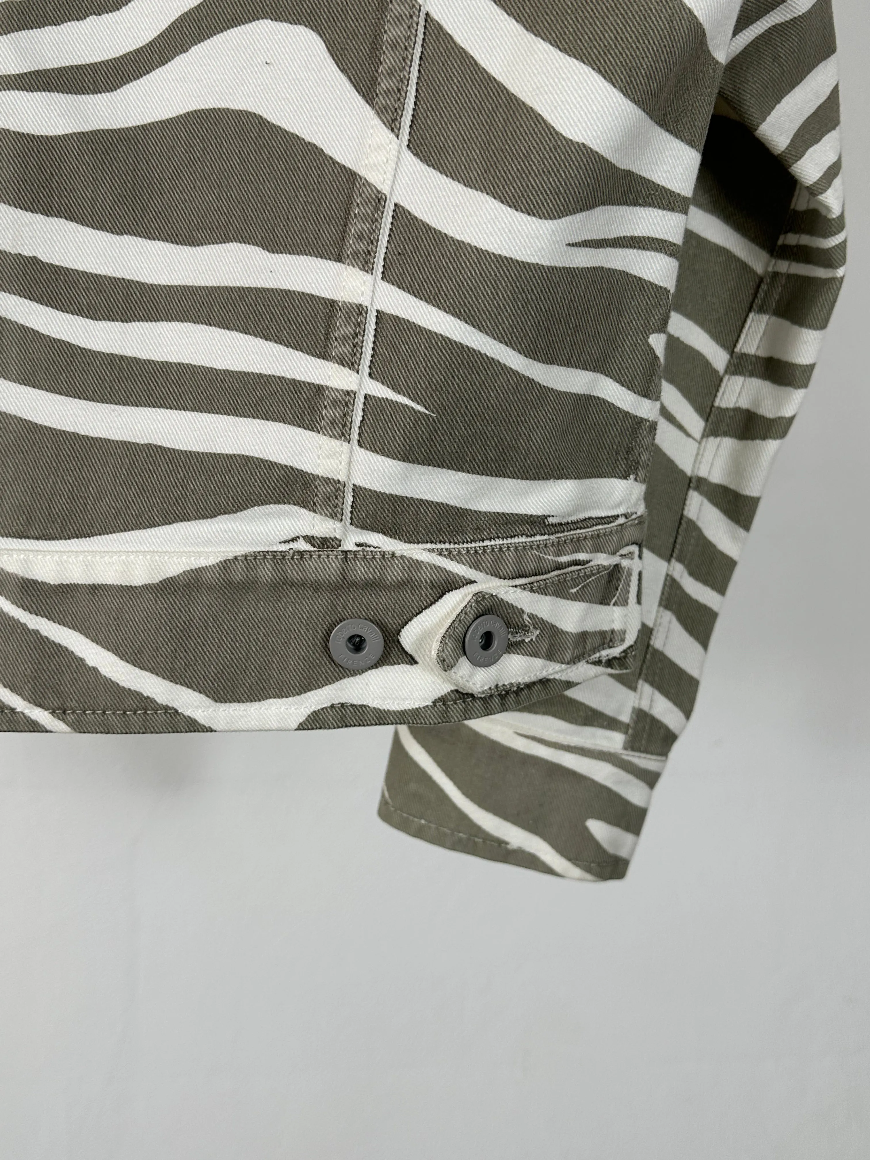 Zebra Denim Jacket